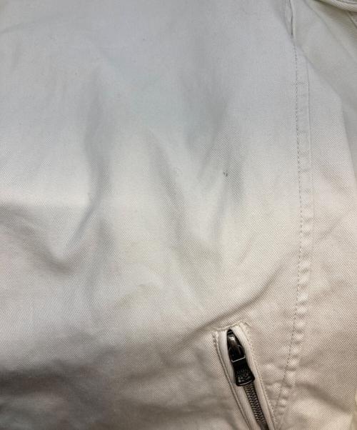 ARMANI EXCHANGE（アルマーニ エクスチェンジ）ARMANI EXCHANGE (アルマーニ エクスチェンジ) バイカージャケット アイボリー サイズ:Ｌの古着・服飾アイテム