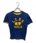 imp print（アイエムピー プリント）の古着「60s リバーシブルTシャツ」｜ネイビー×イエロー