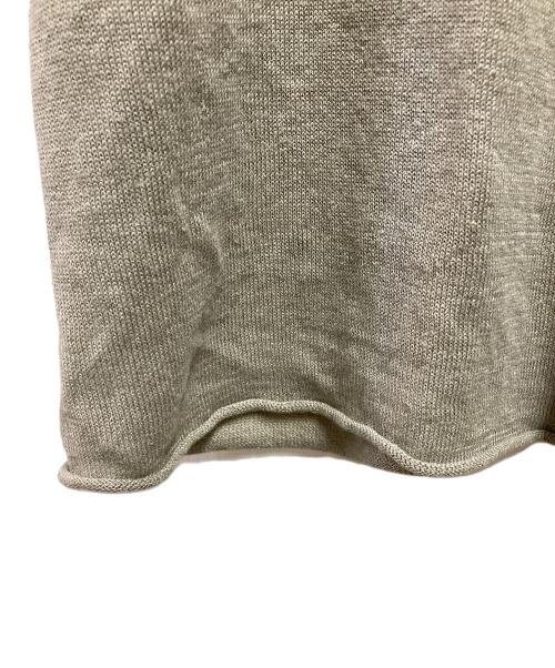 evam eva（エヴァムエヴァ）evam eva (エヴァムエヴァ) リネンキャミソール ベージュ サイズ:1の古着・服飾アイテム