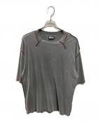 DIESELディーゼル）の古着「Tシャツ」｜グレー