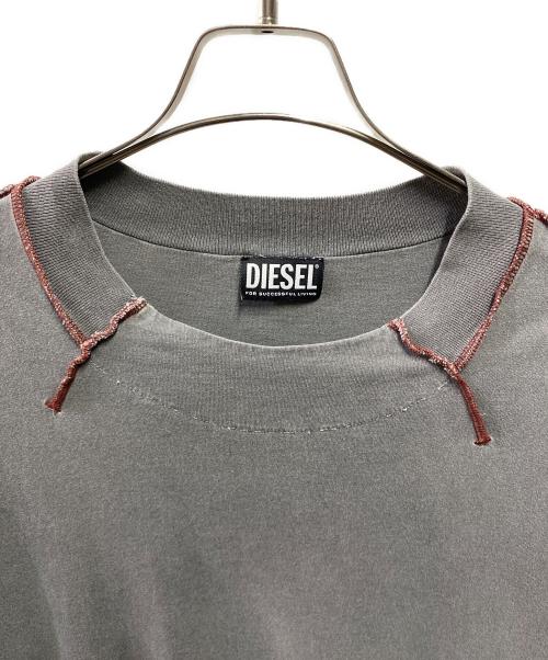 DIESEL（ディーゼル）DIESEL (ディーゼル) Tシャツ グレー サイズ:Sの古着・服飾アイテム