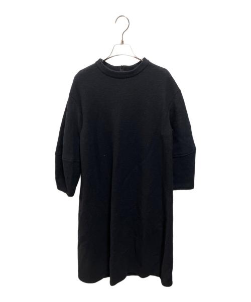TOMORROW LAND collection（トゥモローランドコレクション）TOMORROW LAND collection (トゥモローランドコレクション) リングニット バレルドレス ブラック サイズ:34の古着・服飾アイテム