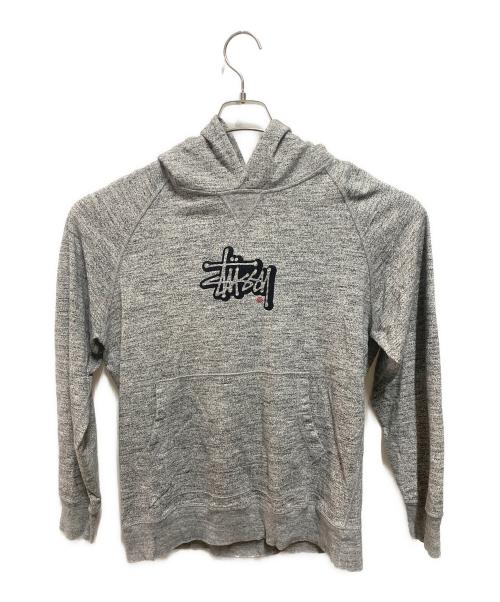 stussy（ステューシー）stussy (ステューシー) パーカー グレー サイズ:Mの古着・服飾アイテム