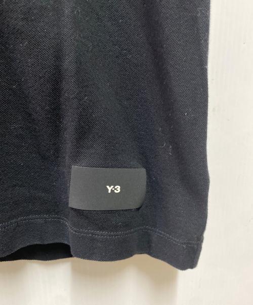 Y-3（ワイスリー）Y-3 (ワイスリー) SS POLO SHRT ブラック サイズ:Sの古着・服飾アイテム