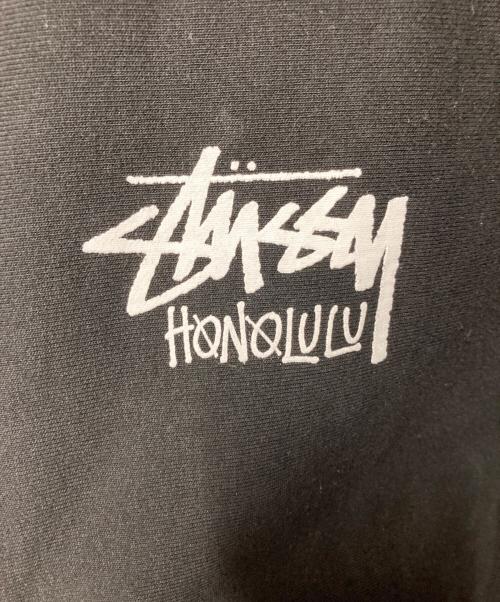 stussy（ステューシー）stussy (ステューシー) HONOLULU ジップパーカー ブラック サイズ:XLの古着・服飾アイテム