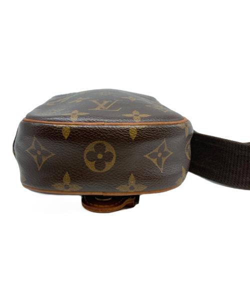 LOUIS VUITTON（ルイ ヴィトン）LOUIS VUITTON (ルイ ヴィトン) ポシェットガンジュ ポシェット ブラウンの古着・服飾アイテム