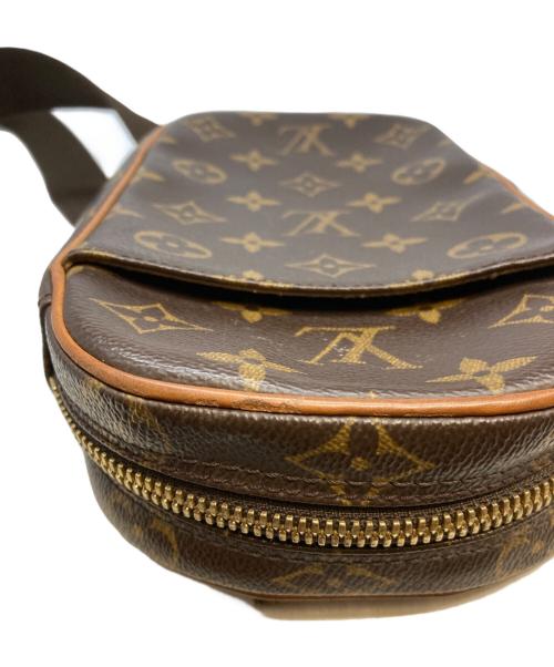 LOUIS VUITTON（ルイ ヴィトン）LOUIS VUITTON (ルイ ヴィトン) ポシェットガンジュ ポシェット ブラウンの古着・服飾アイテム