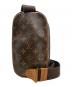 LOUIS VUITTON (ルイ ヴィトン) ポシェットガンジュ ポシェット ブラウン：75000円