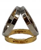 HERMESエルメス）の古着「スカーフリング」｜シルバー×ゴールド