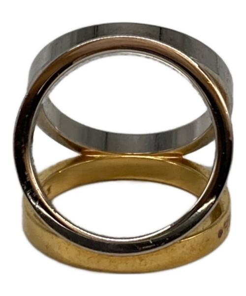 HERMES（エルメス）HERMES (エルメス) スカーフリング シルバー×ゴールド サイズ:無しの古着・服飾アイテム