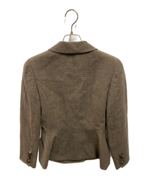 Christian Dior（クリスチャン ディオール）Christian Dior (クリスチャン ディオール) オールドセットアップ ブラウン サイズ:7の古着・服飾アイテム