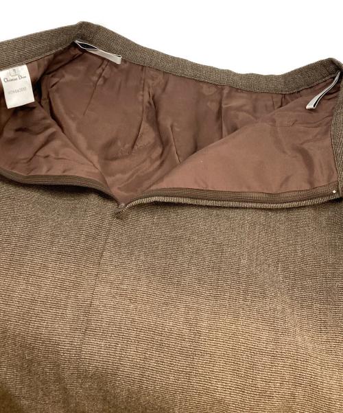 Christian Dior（クリスチャン ディオール）Christian Dior (クリスチャン ディオール) オールドセットアップ ブラウン サイズ:7の古着・服飾アイテム