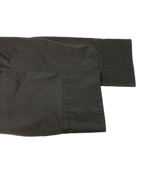 HERMES（エルメス）HERMES (エルメス) 23AW マザーオブパールボタン シャツワンピース ブラック サイズ:36の古着・服飾アイテム