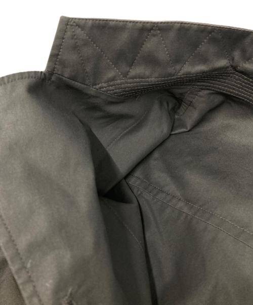 HERMES（エルメス）HERMES (エルメス) 23AW マザーオブパールボタン シャツワンピース ブラック サイズ:36の古着・服飾アイテム