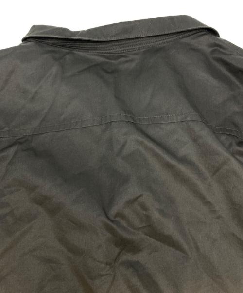 HERMES（エルメス）HERMES (エルメス) 23AW マザーオブパールボタン シャツワンピース ブラック サイズ:36の古着・服飾アイテム