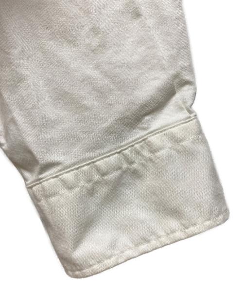 POLO RALPH LAUREN（ポロ・ラルフローレン）POLO RALPH LAUREN (ポロ・ラルフローレン) CLASSIC FIT バンドカラーシャツ ホワイト サイズ:Lの古着・服飾アイテム