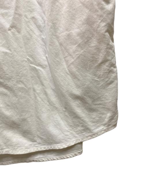 POLO RALPH LAUREN（ポロ・ラルフローレン）POLO RALPH LAUREN (ポロ・ラルフローレン) CLASSIC FIT バンドカラーシャツ ホワイト サイズ:Lの古着・服飾アイテム