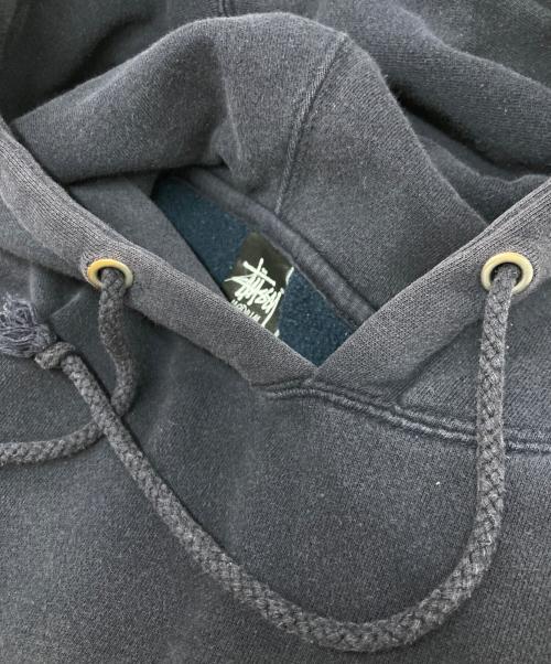 stussy（ステューシー）stussy (ステューシー) クラウンロゴパーカー ブラック サイズ:Ｍの古着・服飾アイテム