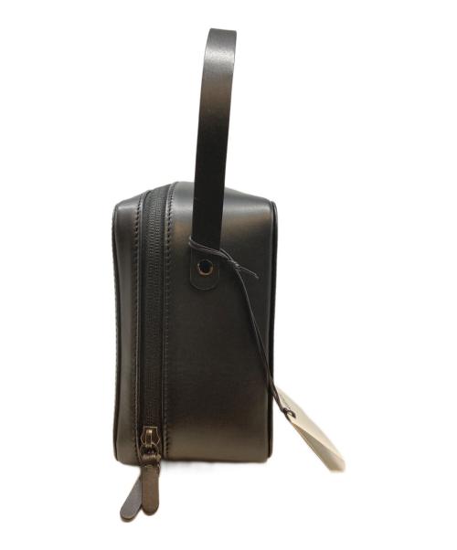AURALEE（オーラリー）AURALEE (オーラリー) Aeta (アエタ) Leather Square Bag ブラックの古着・服飾アイテム