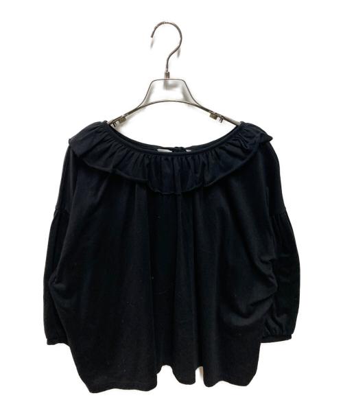 Gauze（ガーゼ）Gauze (ガーゼ) PIERROT COLLAR TENJIKU PULL OVER ブラック サイズ:サイズ詳細参照の古着・服飾アイテム