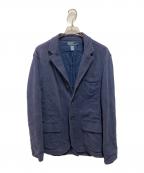 POLO RALPH LAURENポロ・ラルフローレン）の古着「ビックポニースウェット3Bジャケット」｜ネイビー
