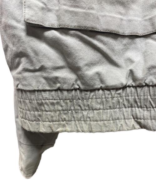 L.L.Bean（エルエルビーン）L.L.Bean (エルエルビーン) 80’s Aｰ2型ハンティングジャケット 襟レザー ベージュ サイズ:XLの古着・服飾アイテム