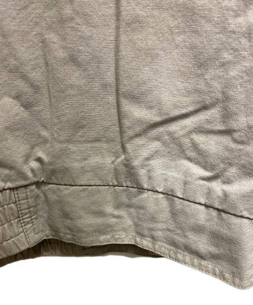 L.L.Bean（エルエルビーン）L.L.Bean (エルエルビーン) 80’s Aｰ2型ハンティングジャケット 襟レザー ベージュ サイズ:XLの古着・服飾アイテム