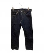 MOMOTARO JEANS桃太郎ジーンズ）の古着「0701 セルビッチデニムパンツ」｜インディゴ