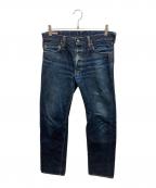 MOMOTARO JEANS桃太郎ジーンズ）の古着「セルビッチデニムパンツ」｜インディゴ