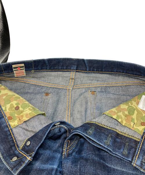 MOMOTARO JEANS（桃太郎ジーンズ）MOMOTARO JEANS (桃太郎ジーンズ) HINOYA (ヒノヤ) セルビッチデニムパンツ インディゴ サイズ:32の古着・服飾アイテム