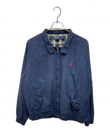 POLO RALPH LAUREN（ポロ・ラルフローレン）の古着「ハリントンジャケット」｜ネイビー