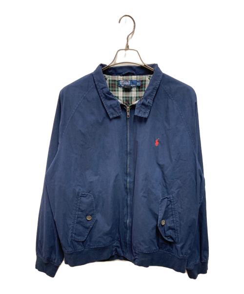 POLO RALPH LAUREN（ポロ・ラルフローレン）POLO RALPH LAUREN (ポロ・ラルフローレン) ハリントンジャケット ネイビー サイズ:Lの古着・服飾アイテム
