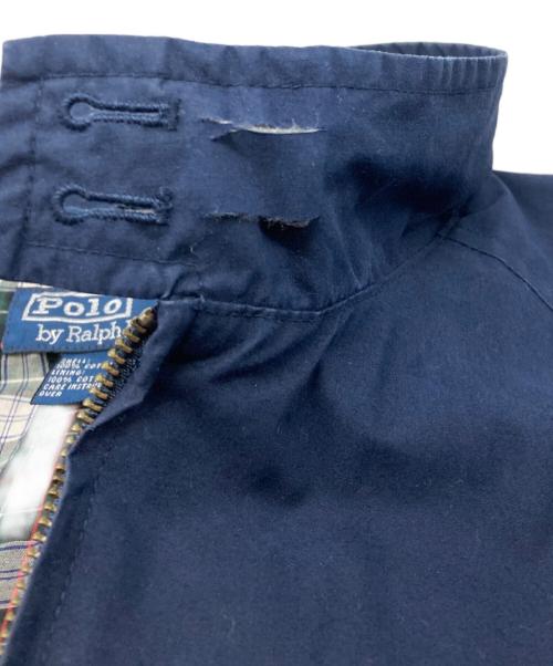POLO RALPH LAUREN（ポロ・ラルフローレン）POLO RALPH LAUREN (ポロ・ラルフローレン) ハリントンジャケット ネイビー サイズ:Lの古着・服飾アイテム