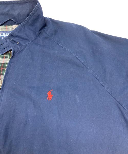 POLO RALPH LAUREN（ポロ・ラルフローレン）POLO RALPH LAUREN (ポロ・ラルフローレン) ハリントンジャケット ネイビー サイズ:Lの古着・服飾アイテム