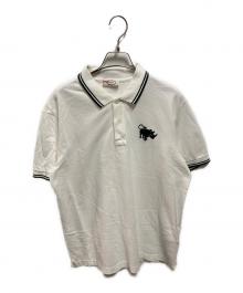 PRADA（プラダ）の古着「刺繍ポロシャツ」｜ホワイト