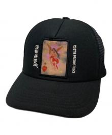 COOTIE PRODUCTIONS（クーティープロダクツ）の古着「5 Panel Mesh Cap」｜ブラック