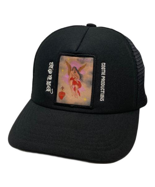 COOTIE PRODUCTIONS（クーティープロダクツ）COOTIE PRODUCTIONS (クーティープロダクツ) 5 Panel Mesh Cap ブラックの古着・服飾アイテム