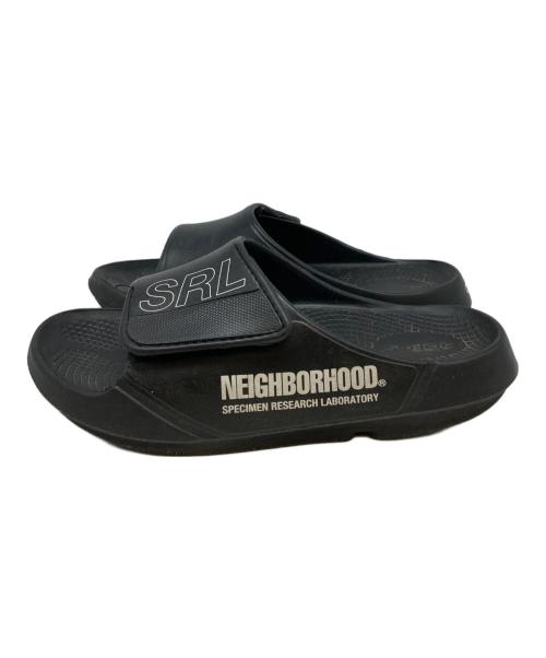 OOFOS（ウーフォス）OOFOS (ウーフォス) NEIGHBORHOOD (ネイバーフッド) OOAHH SPORT FLEX ブラック サイズ:40の古着・服飾アイテム