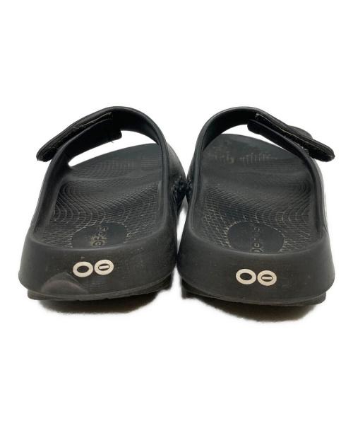 OOFOS（ウーフォス）OOFOS (ウーフォス) NEIGHBORHOOD (ネイバーフッド) OOAHH SPORT FLEX ブラック サイズ:40の古着・服飾アイテム
