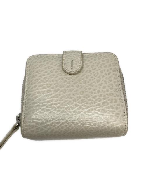 Maison Margiela（メゾンマルジェラ）Maison Margiela (メゾンマルジェラ) 2つ折り財布 ベージュの古着・服飾アイテム