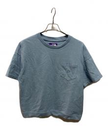 THE NORTHFACE PURPLELABEL（ザ・ノースフェイス パープルレーベル）の古着「High Bulky Pocket Tee」｜スカイブルー