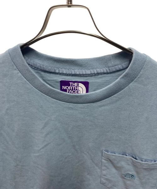 THE NORTHFACE PURPLELABEL（ザ・ノースフェイス パープルレーベル）THE NORTHFACE PURPLELABEL (ザ・ノースフェイス パープルレーベル) High Bulky Pocket Tee スカイブルー サイズ:S 未使用品の古着・服飾アイテム