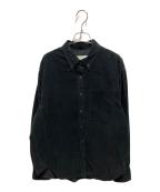 TODAYFULトゥデイフル）の古着「25AW Pocket Corduroy Shirts」｜ブラック