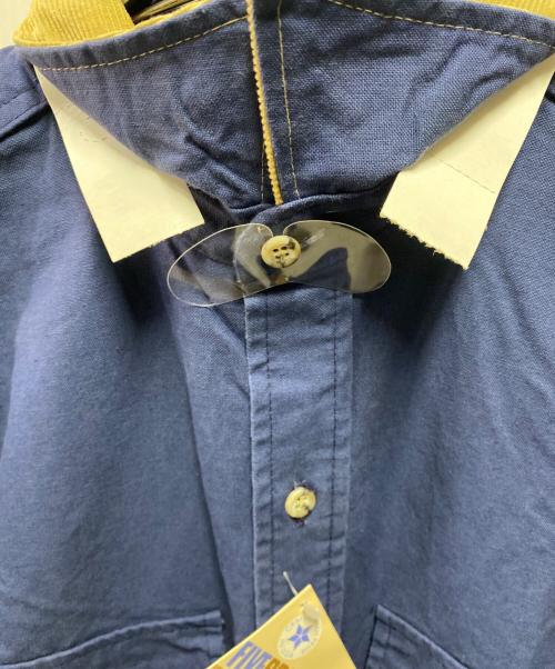 FIVE BROTHER（ファイブブラザー）FIVE BROTHER (ファイブブラザー) 80sシャツ ネイビー サイズ:Ｍ 未使用品の古着・服飾アイテム