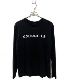 COACH（コーチ）の古着「ロゴカットソー」｜ブラック