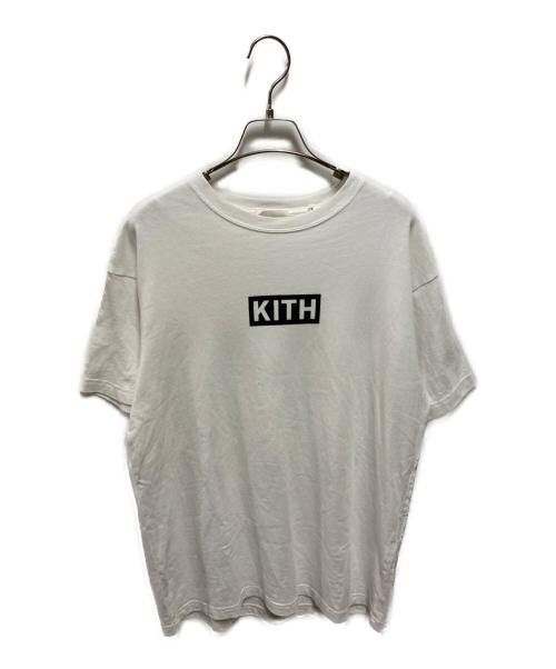 KITH（キス）KITH (キス) Classic Logo Tee ホワイト サイズ:ＸＳの古着・服飾アイテム
