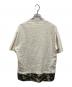 COMME des GARCONS HOMME (コムデギャルソン オム) レイヤード半袖カットソー ホワイト サイズ:L：7000円