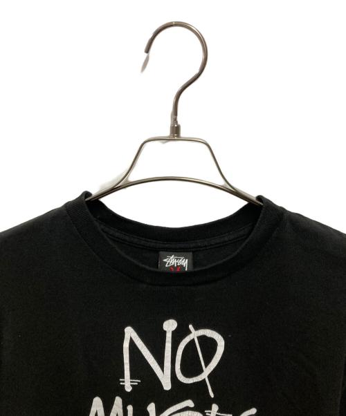 stussy（ステューシー）stussy (ステューシー) プリントTシャツ ブラック サイズ:Ｍの古着・服飾アイテム