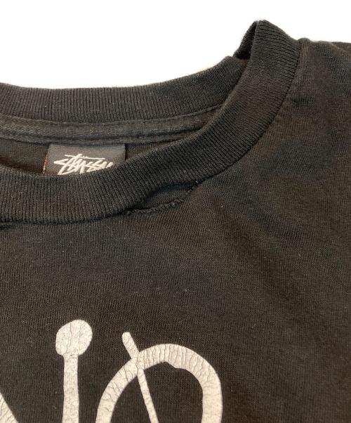 stussy（ステューシー）stussy (ステューシー) プリントTシャツ ブラック サイズ:Ｍの古着・服飾アイテム