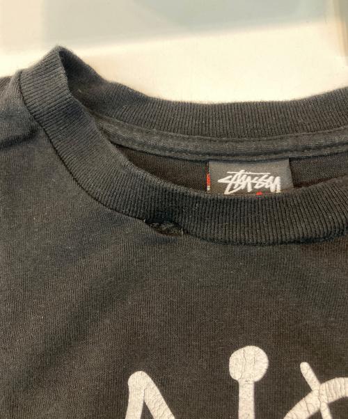 stussy（ステューシー）stussy (ステューシー) プリントTシャツ ブラック サイズ:Ｍの古着・服飾アイテム